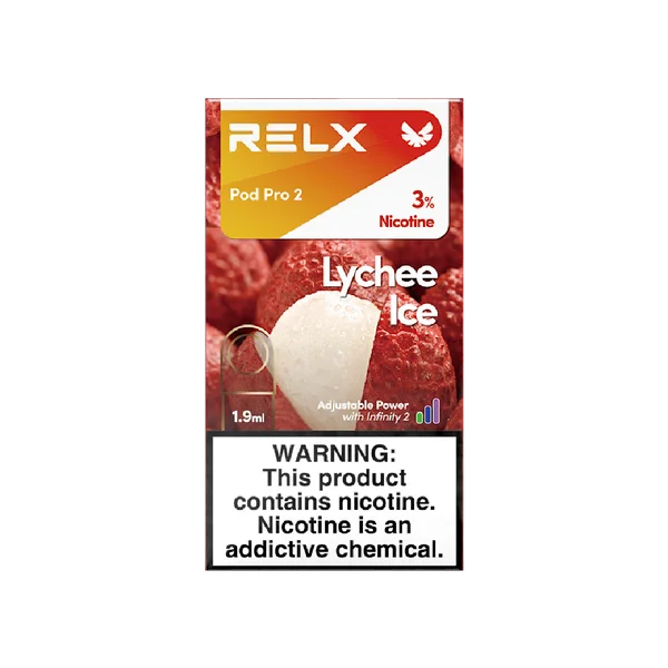 Relx 6代電子菸煙彈口味推薦 荔枝|限時優惠購12顆+600得Relx六代主機:圖片 2